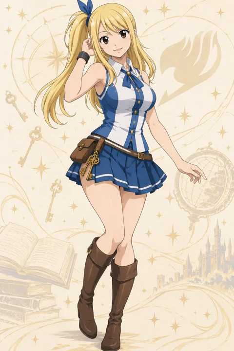 Lucy Heartfilia角色示意插画