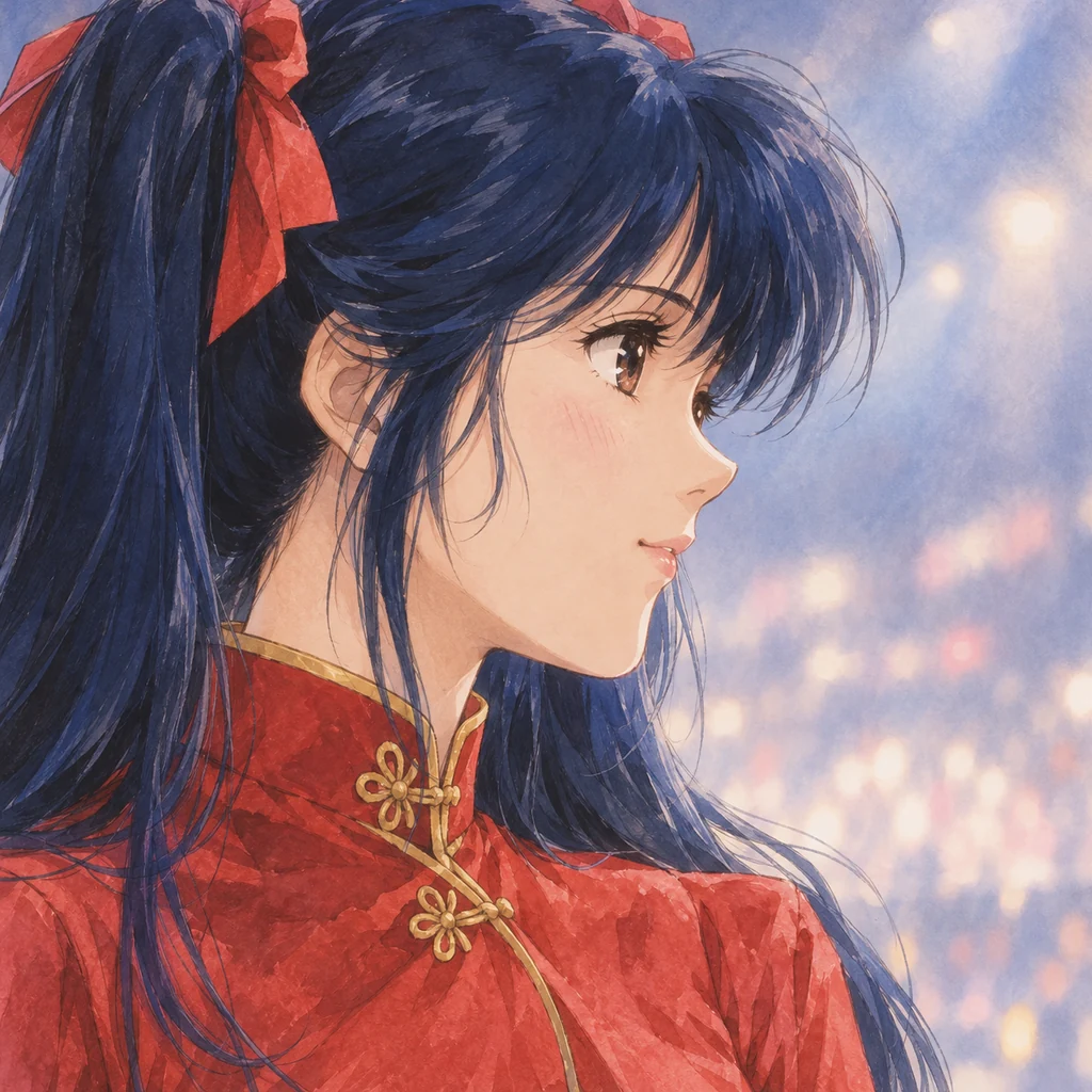 Lynn Minmay AI 辅助角色插画