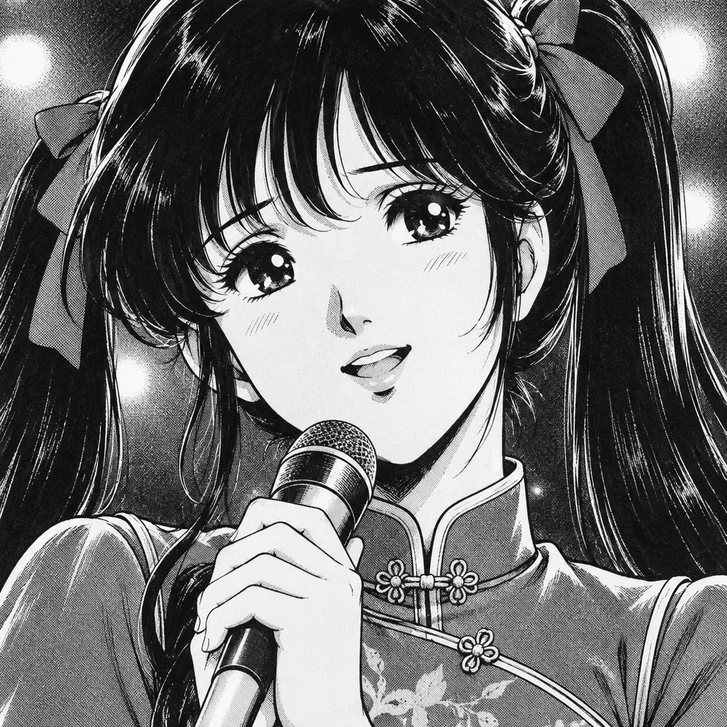 Lynn Minmay AI 辅助角色插画