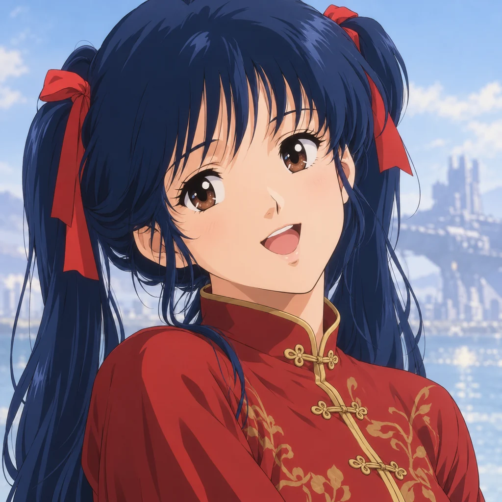 Lynn Minmay AI 辅助角色插画