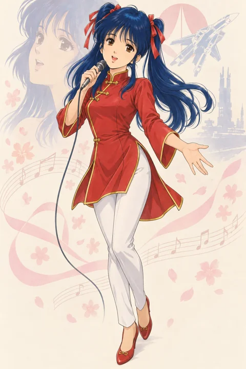 Lynn Minmay角色示意插画