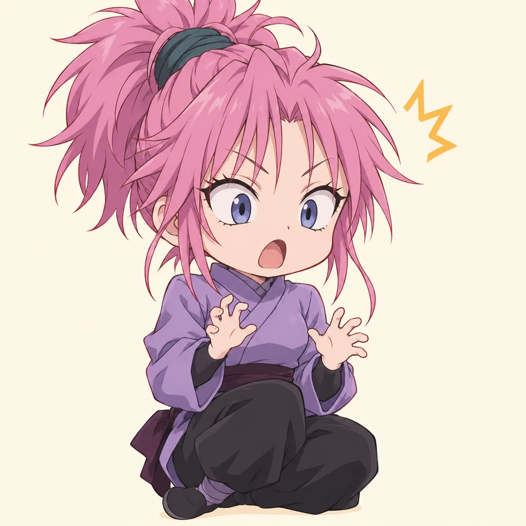Machi Komacine 表情包 5