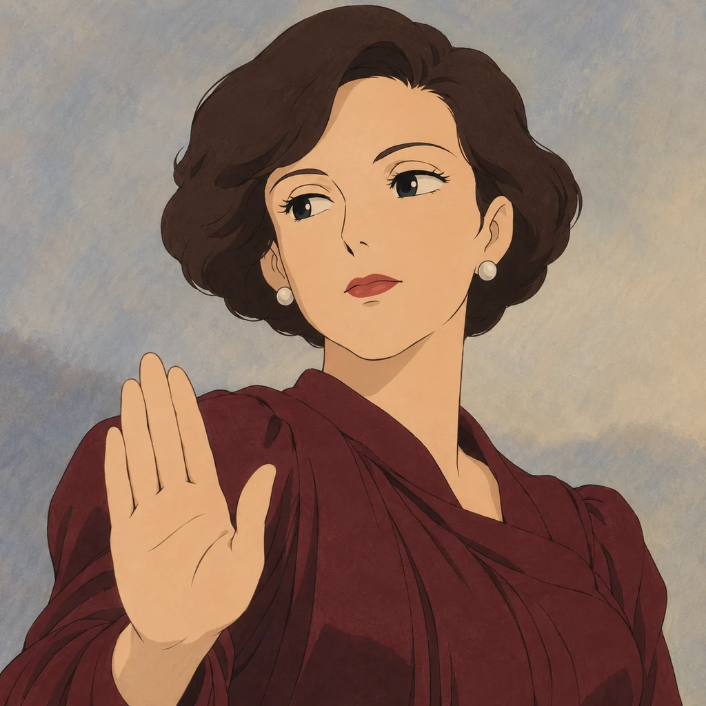 Madame Gina AI 辅助角色插画