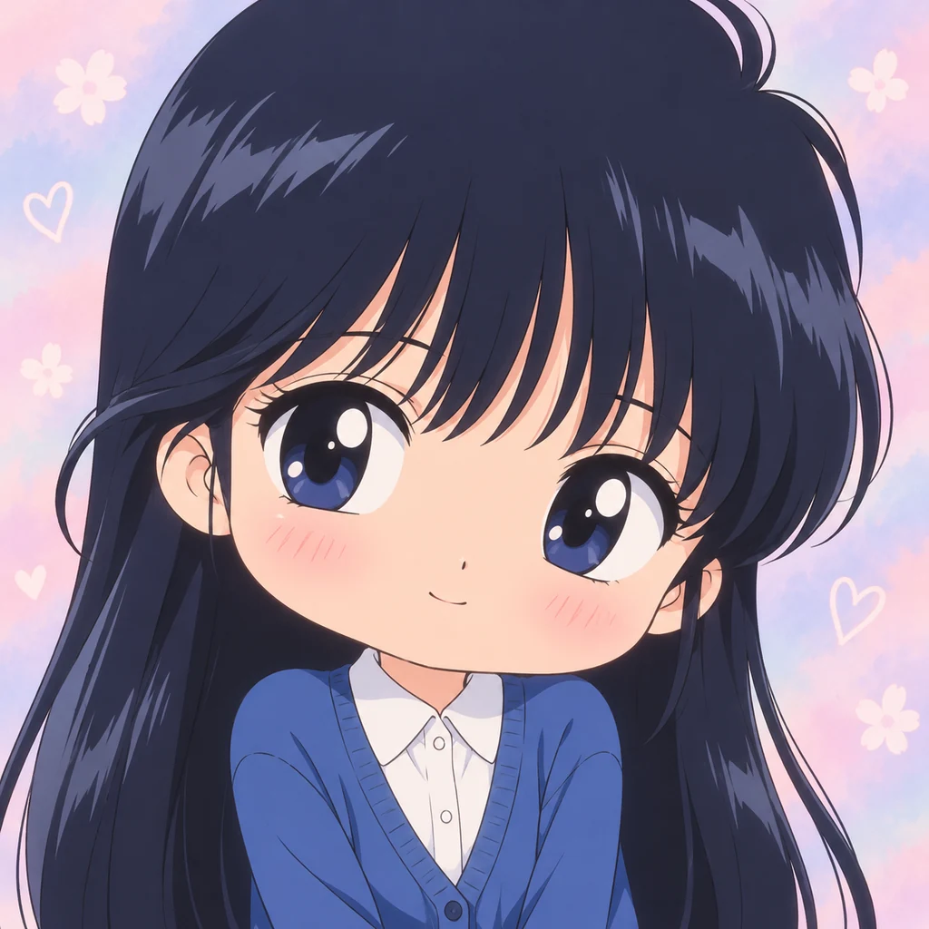 Madoka Ayukawa AI 辅助角色插画