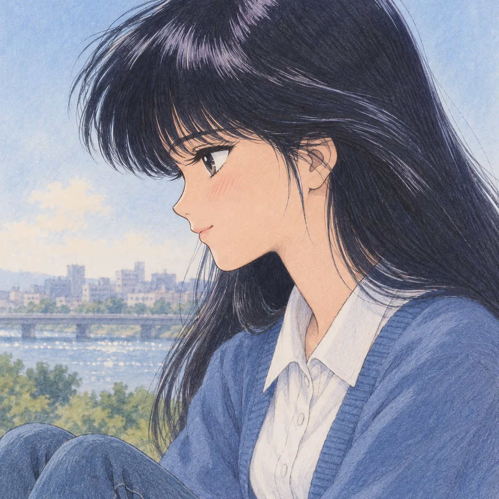 Madoka Ayukawa AI 辅助角色插画