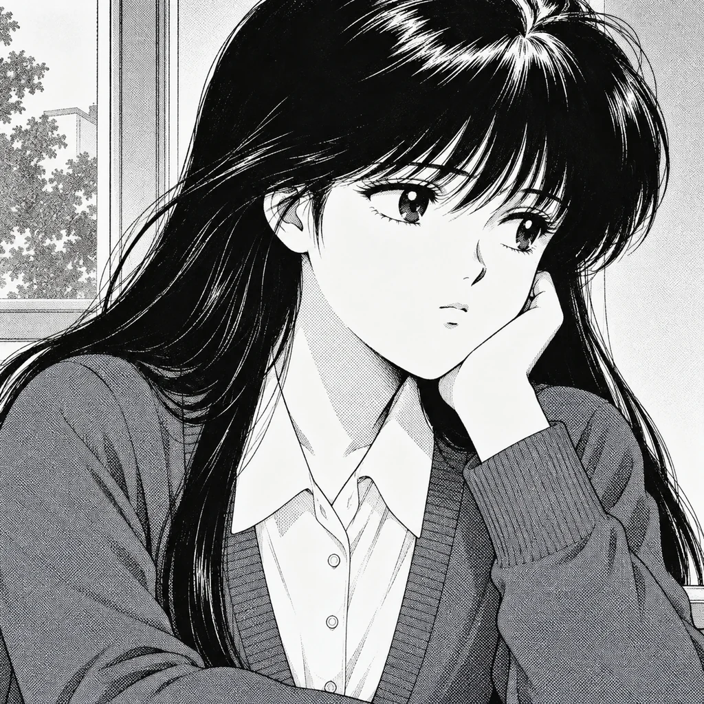 Madoka Ayukawa AI 辅助角色插画