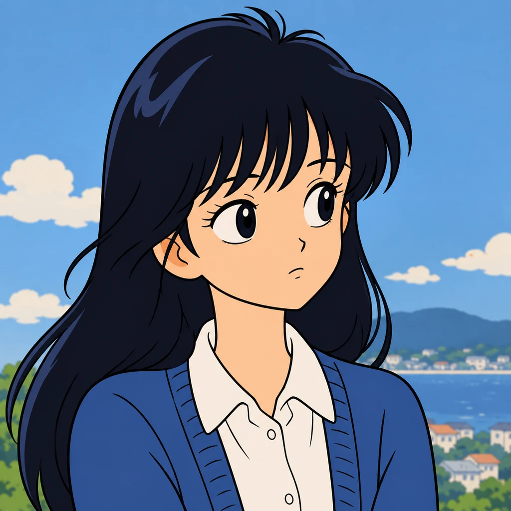 Madoka Ayukawa AI 辅助角色插画