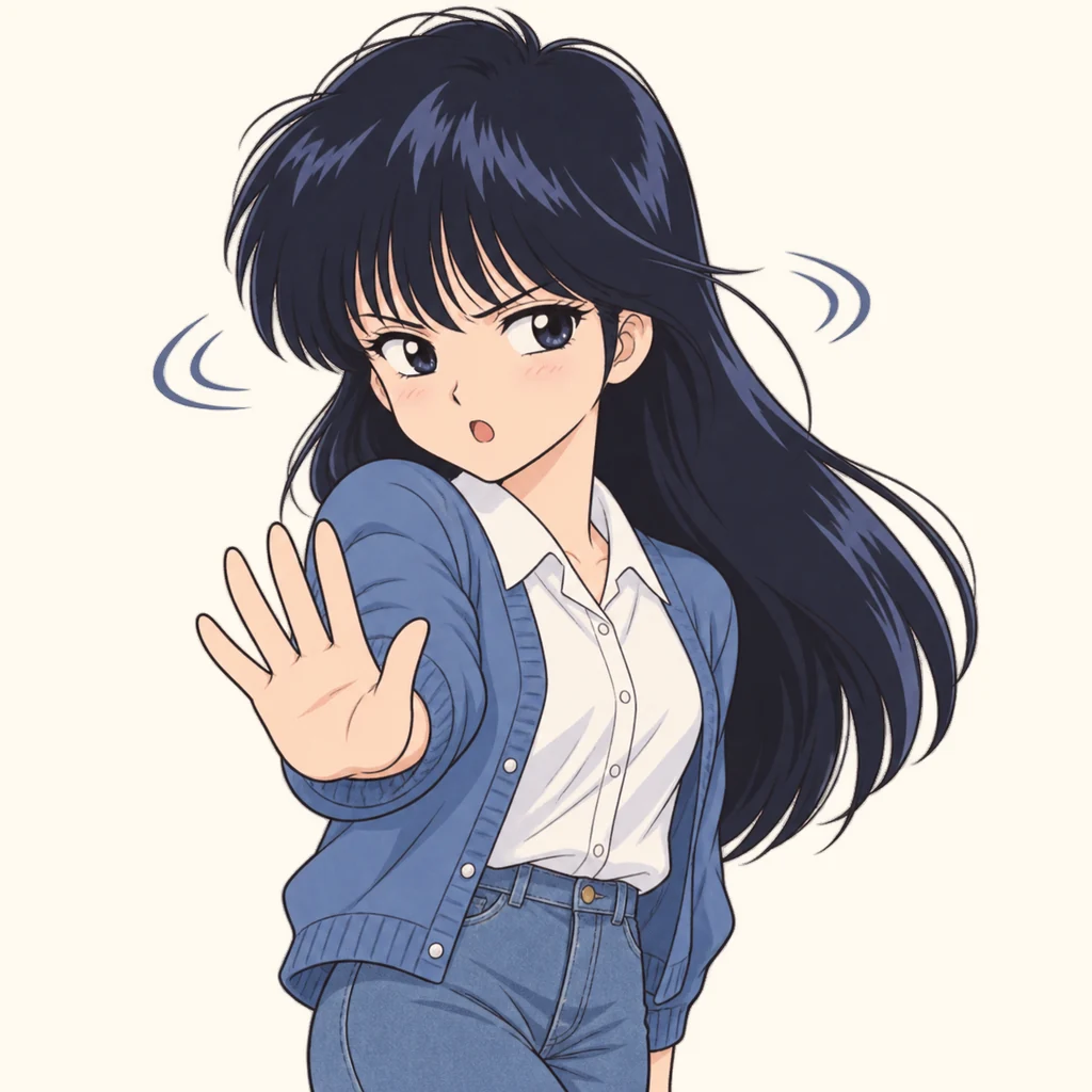 Madoka Ayukawa 表情包 8