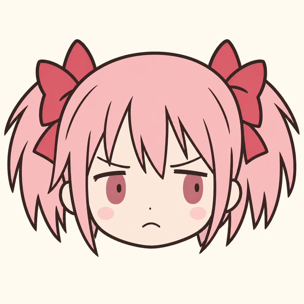 鹿目まどか AI 辅助角色插画