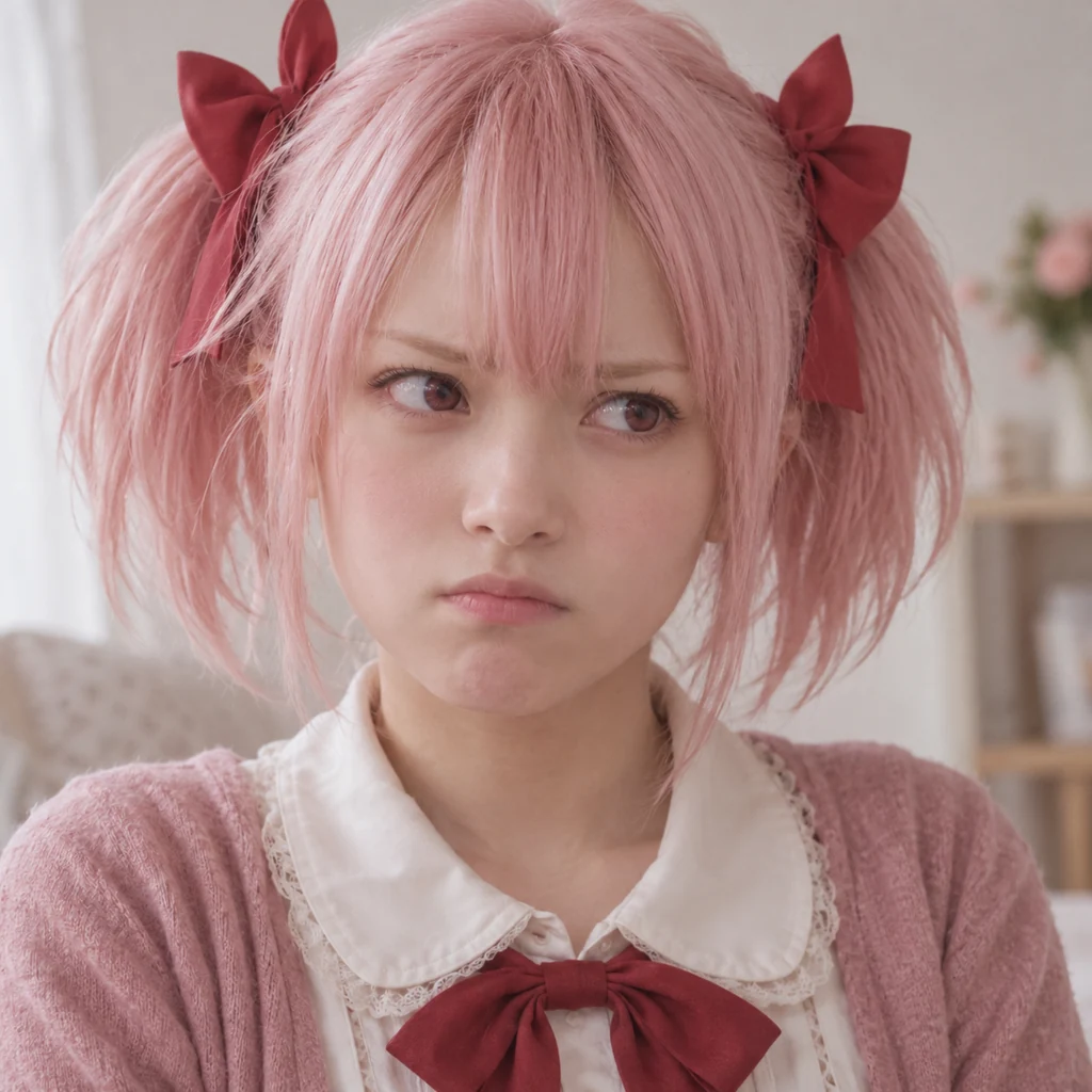 카나메 마도카 실사풍 AI 초상화