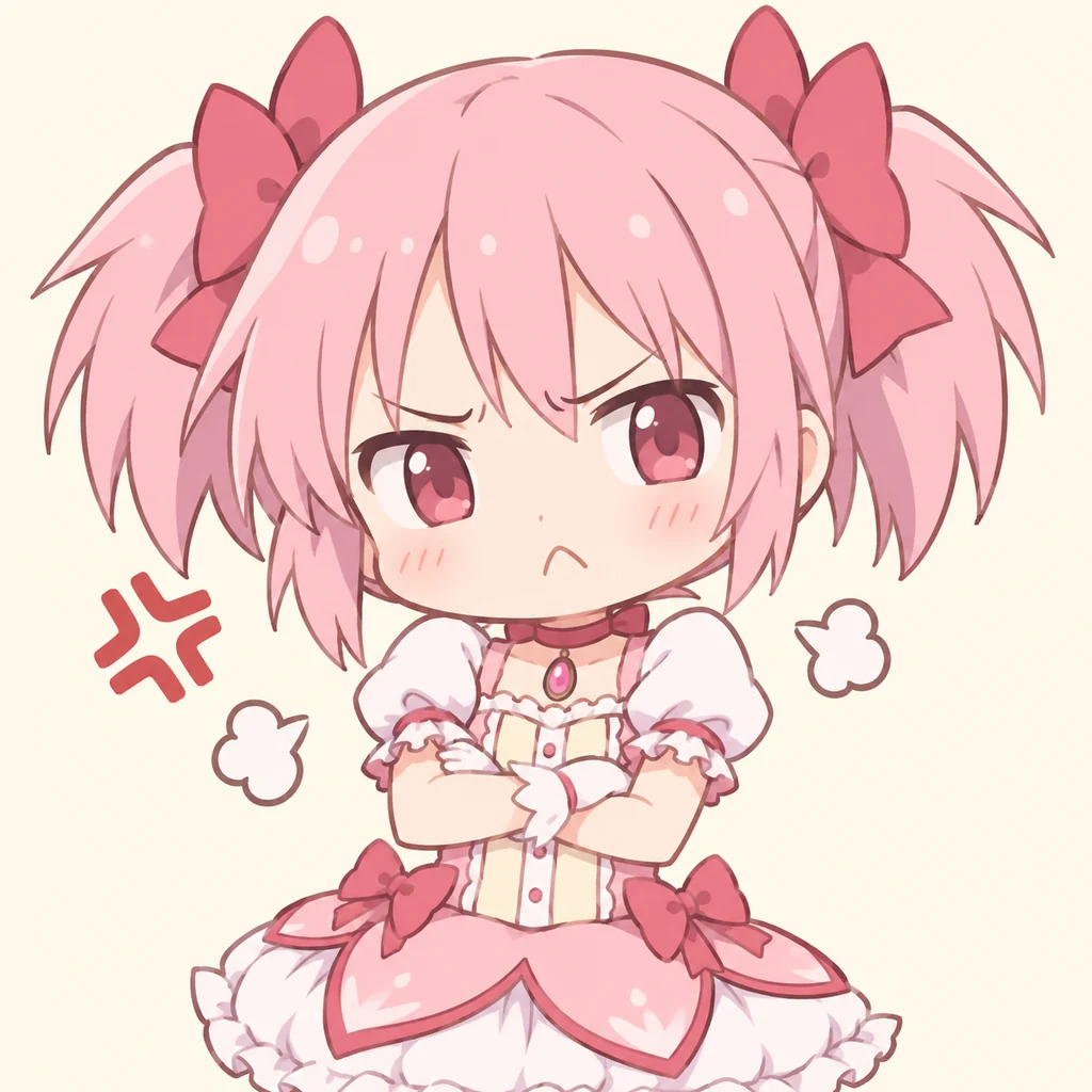 鹿目まどか 表情包 2