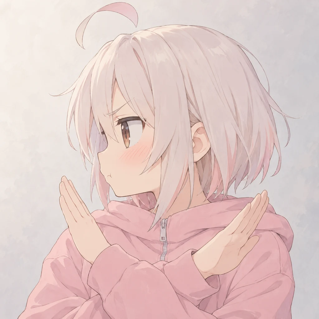 Mahiro Oyama AI 辅助角色插画