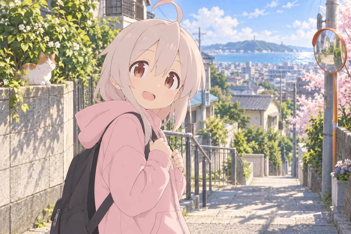 Mahiro Oyama AI 插画