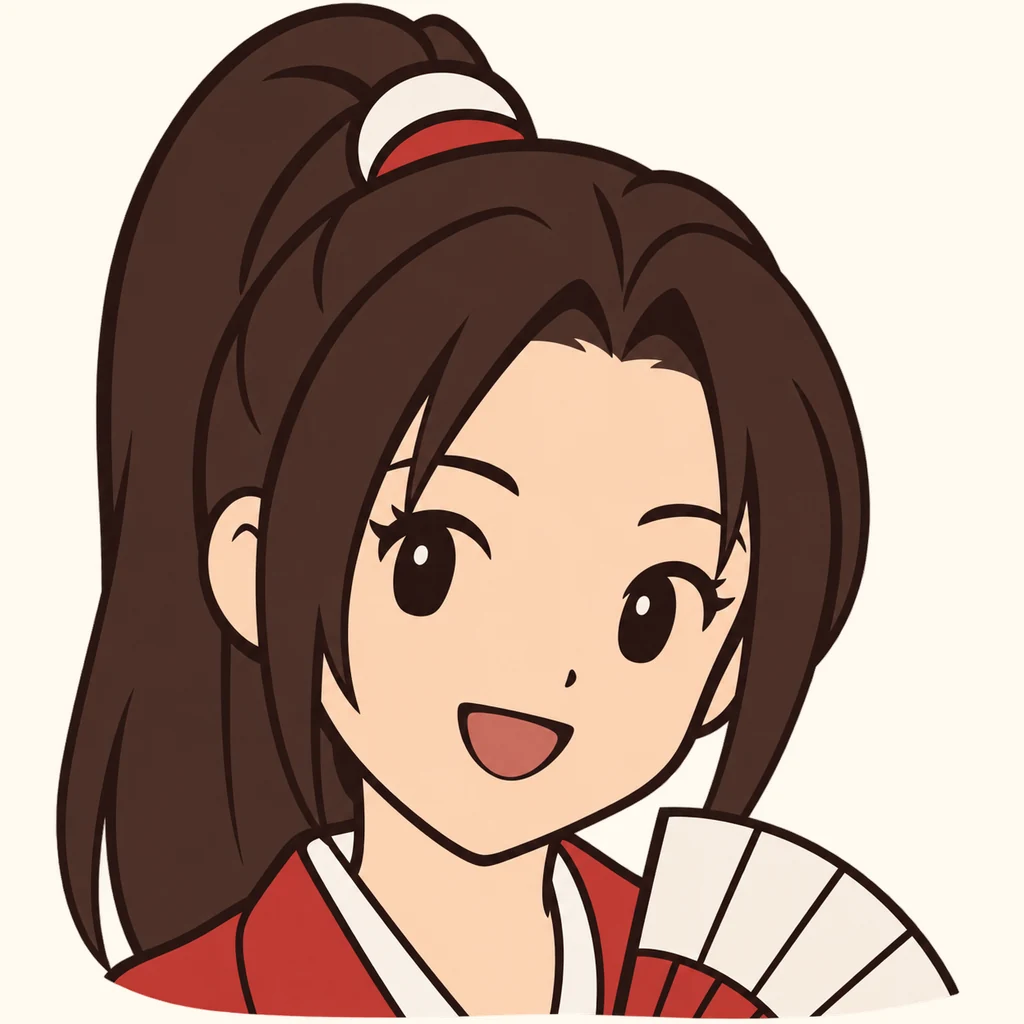 Mai Shiranui AI 辅助角色插画