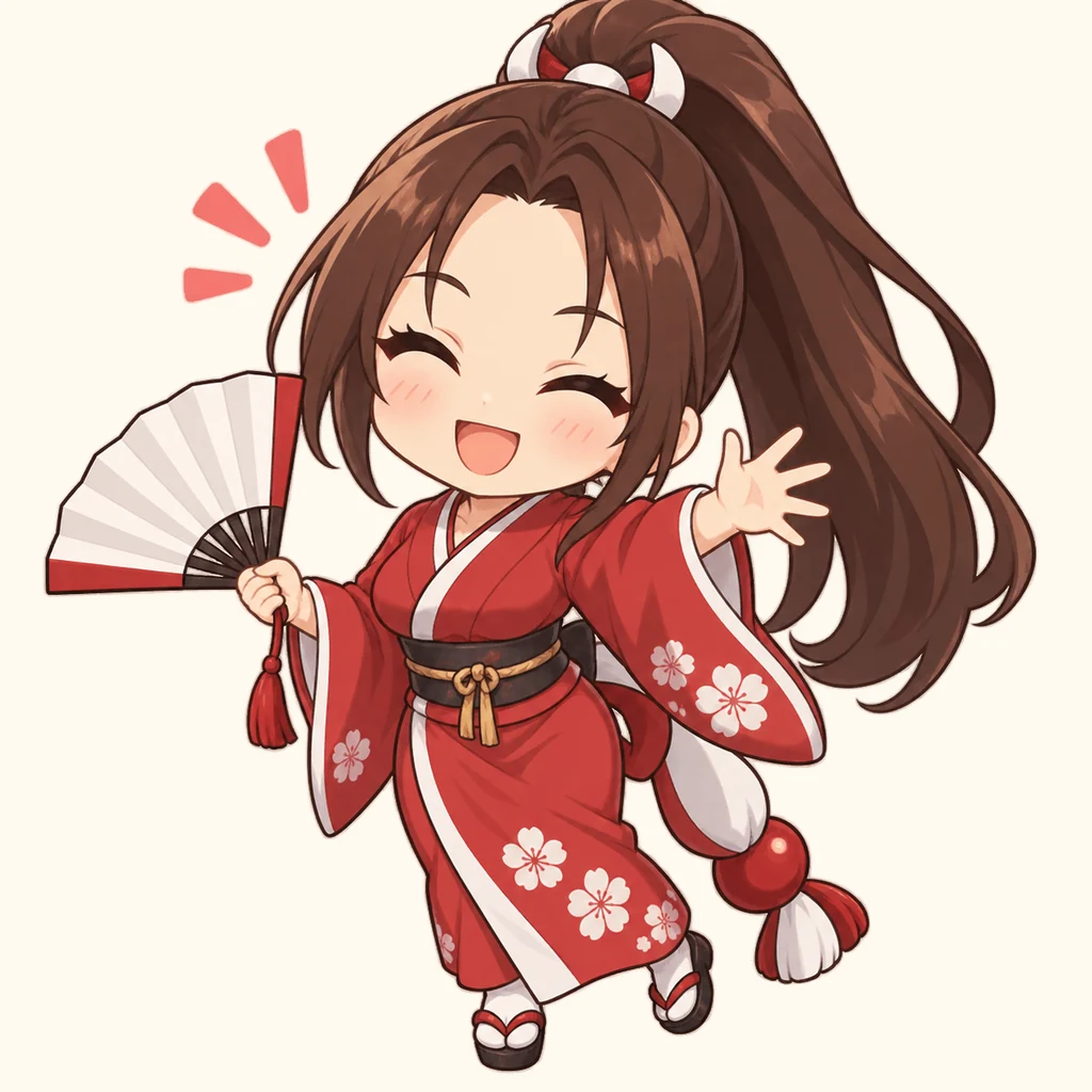 Mai Shiranui 表情包 1