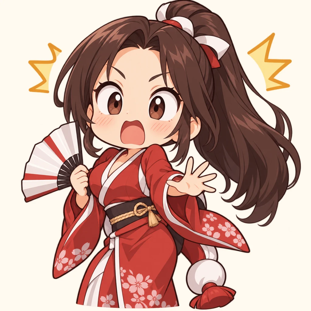 Mai Shiranui 表情包 5