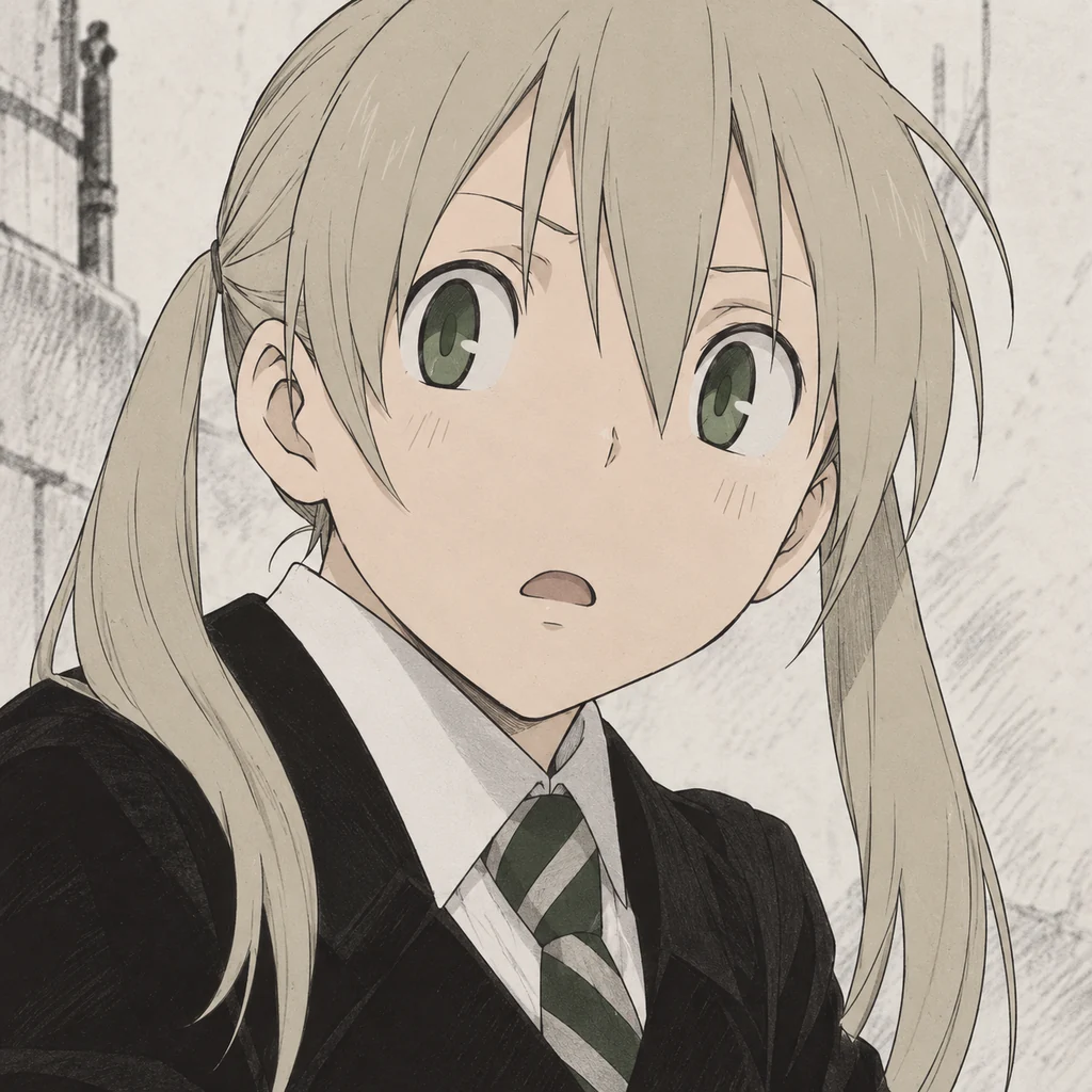 Maka Albarn AI 辅助角色插画