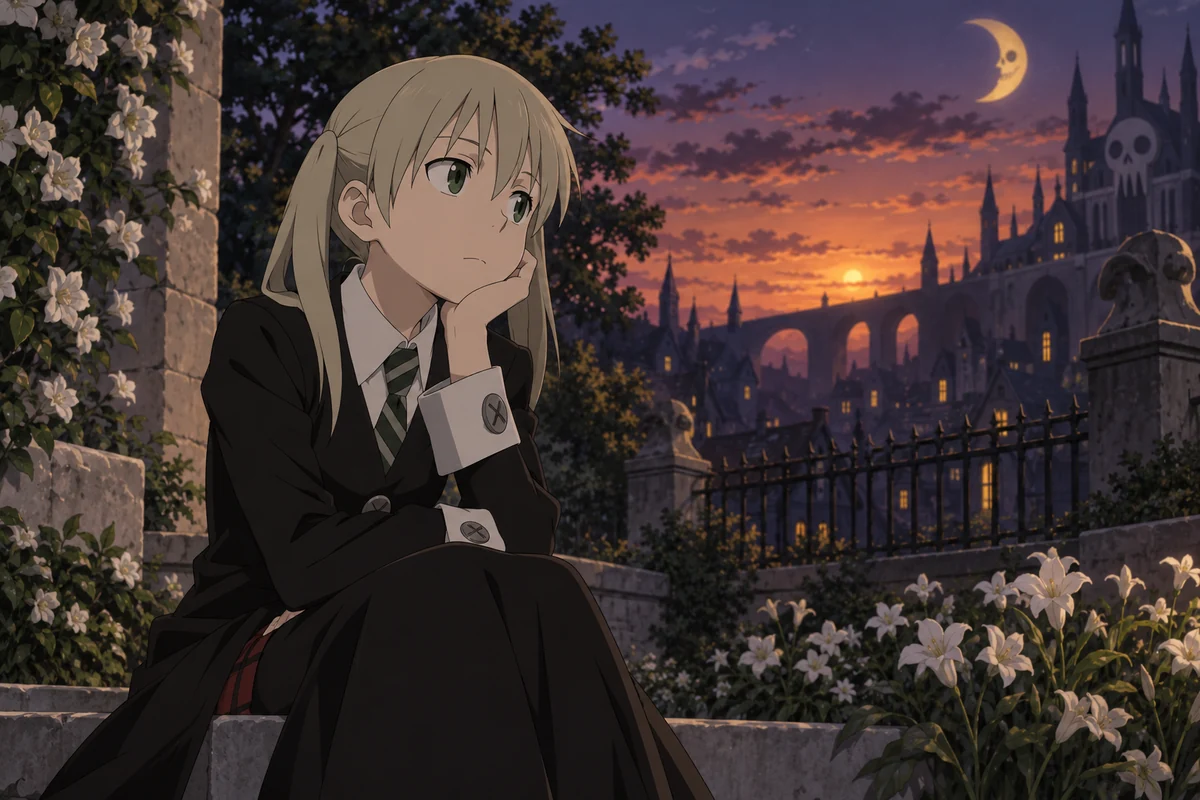 Maka Albarn AI 插画