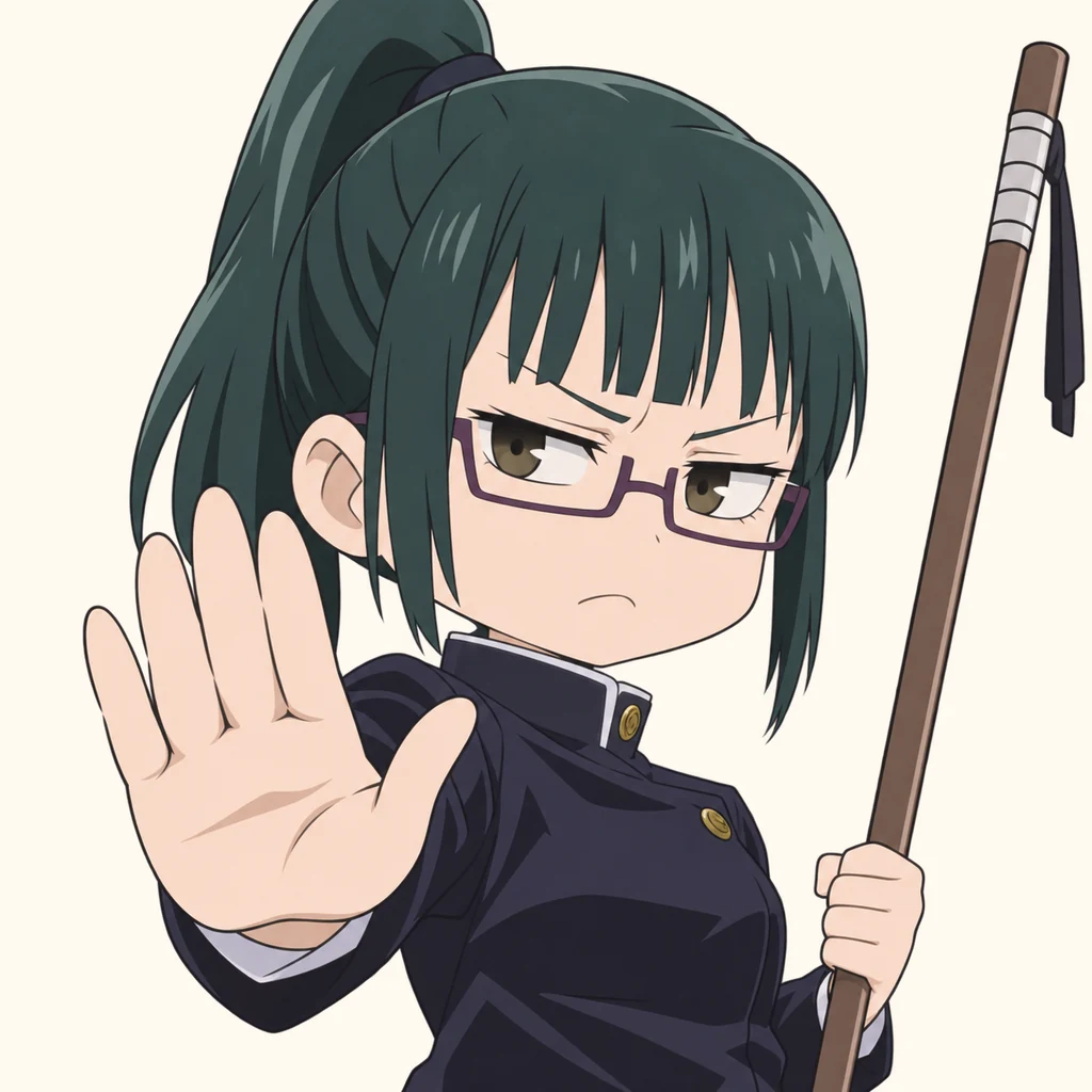 Maki Zenin 表情包 8