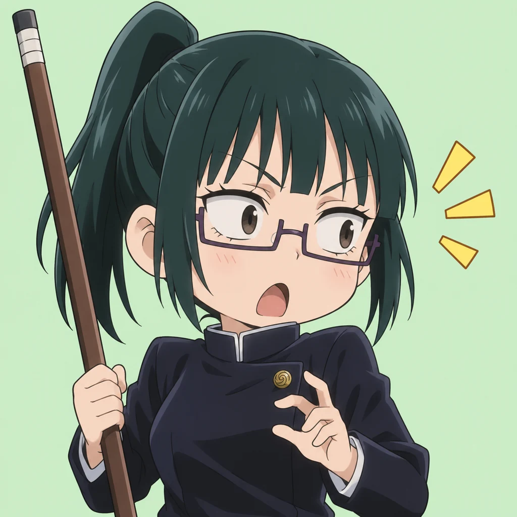 Maki Zenin 表情包 5