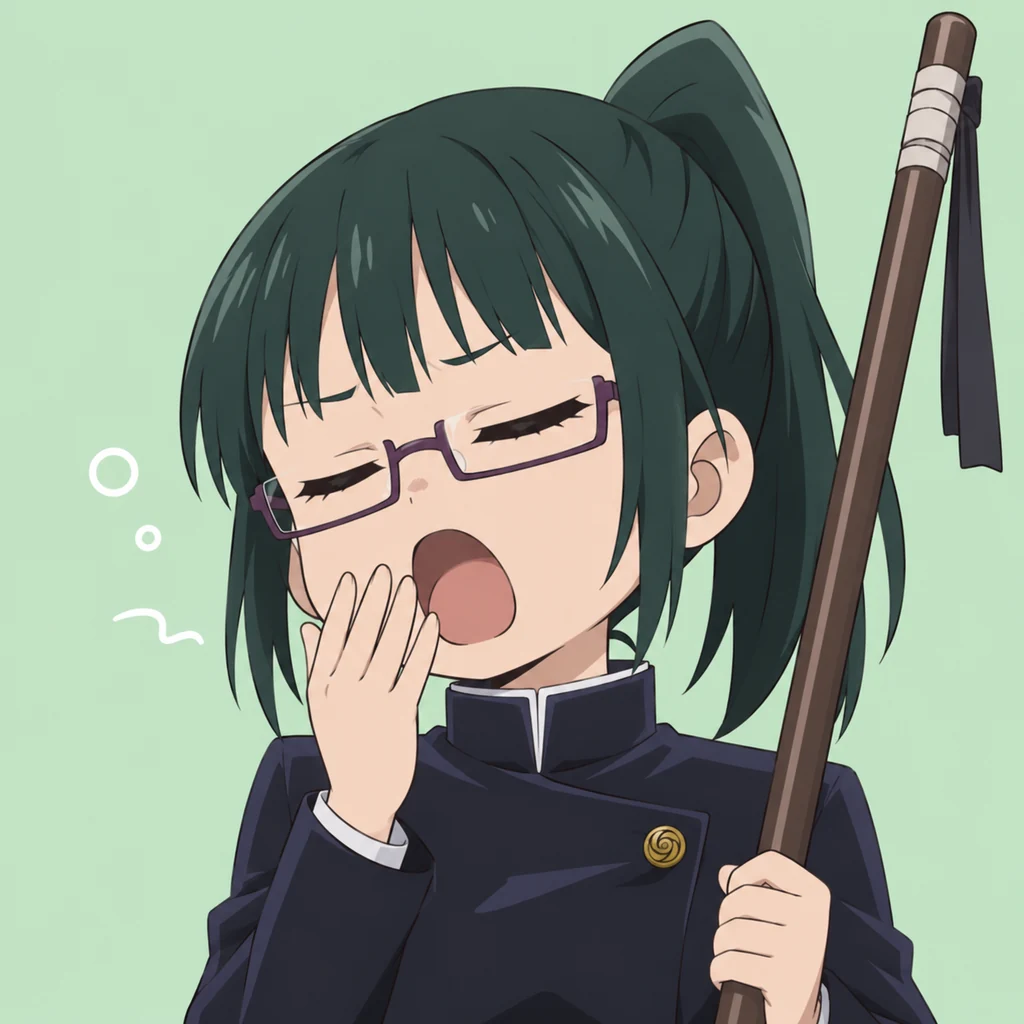 Maki Zenin 表情包 7