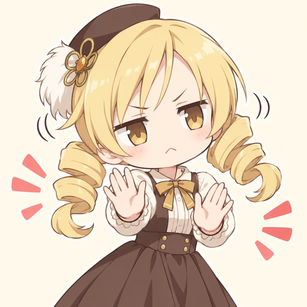 Mami Tomoe 表情包 8