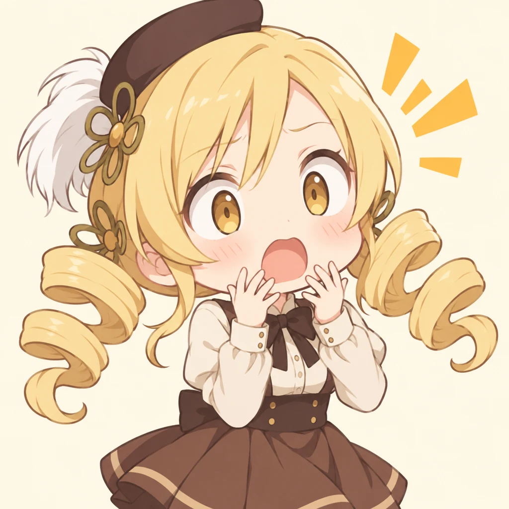 Mami Tomoe 表情包 5