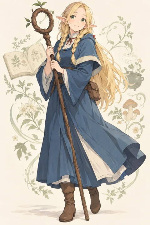 Marcille Donato角色示意插画