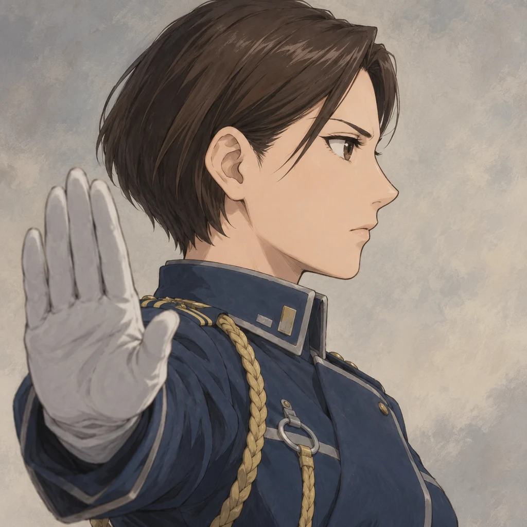 Maria Ross AI 辅助角色插画