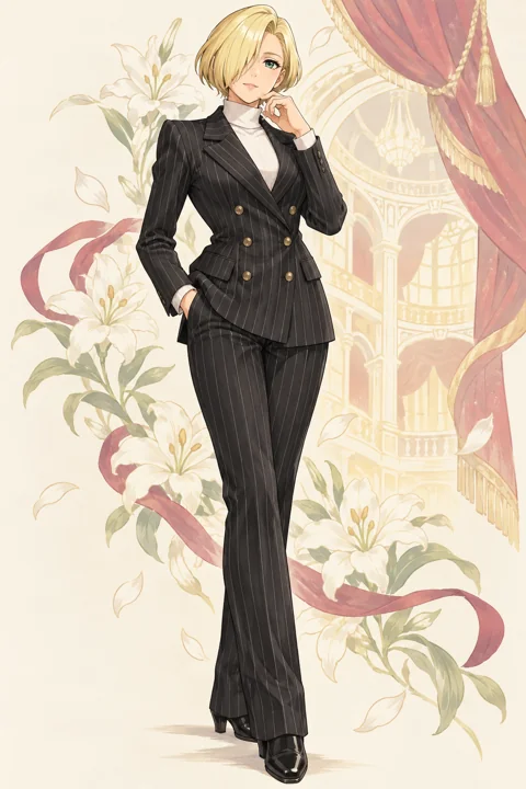 Maria Tachibana角色示意插画