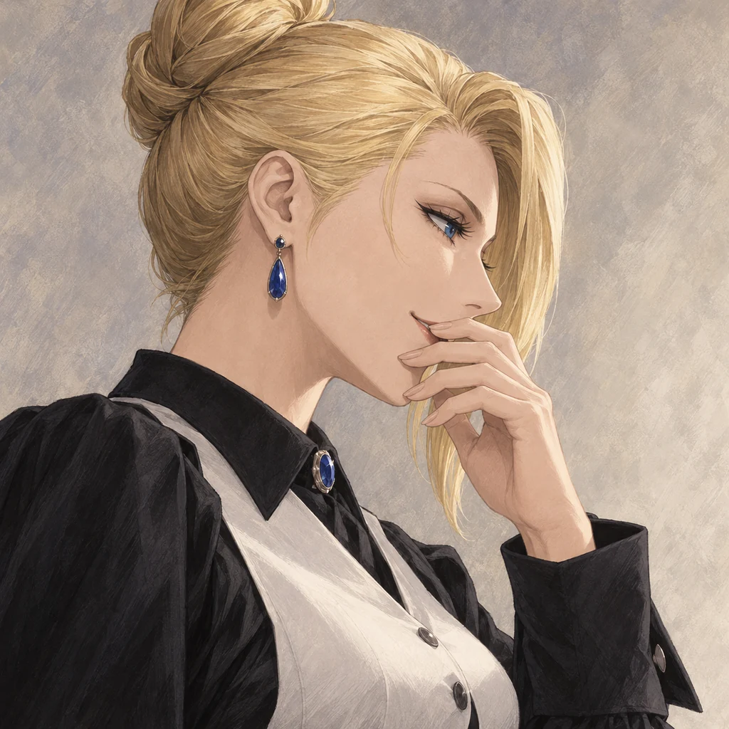 Mature AI 辅助角色插画