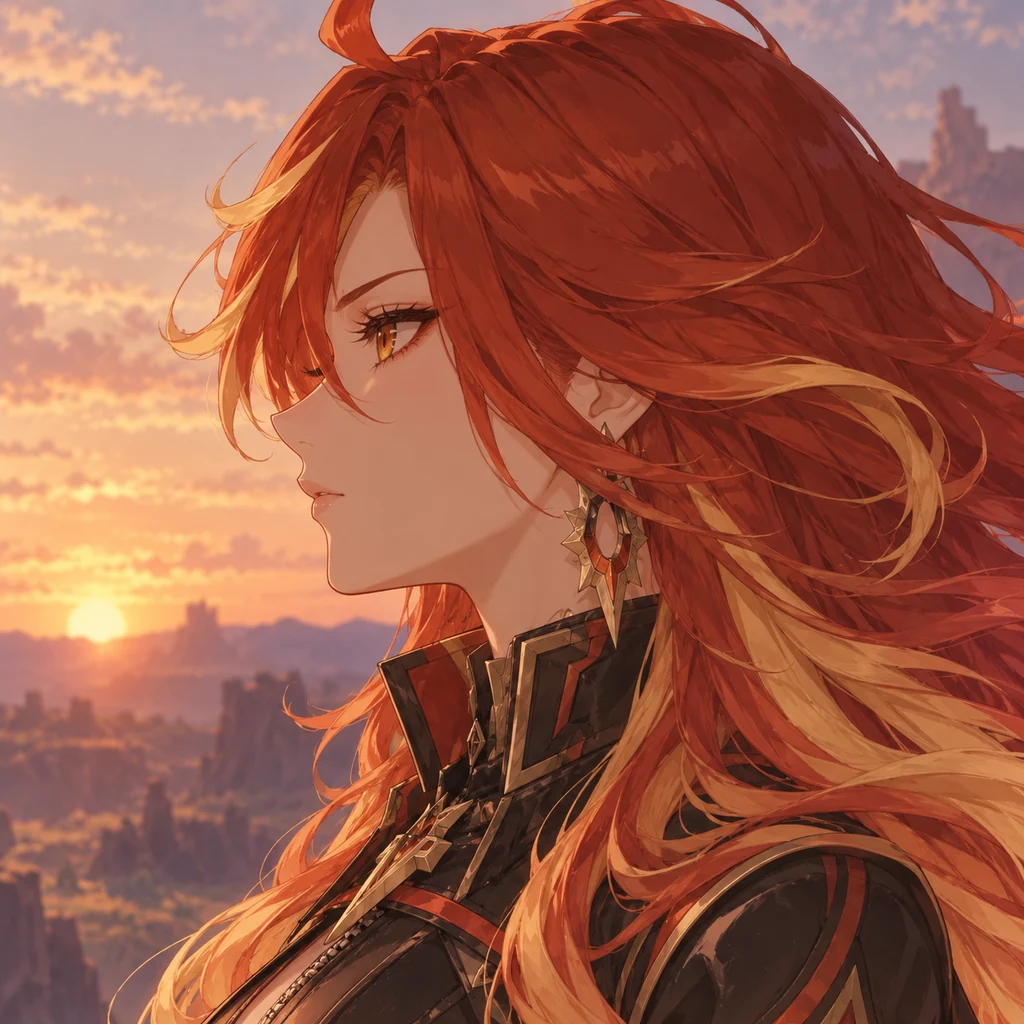 Mavuika AI 辅助角色插画