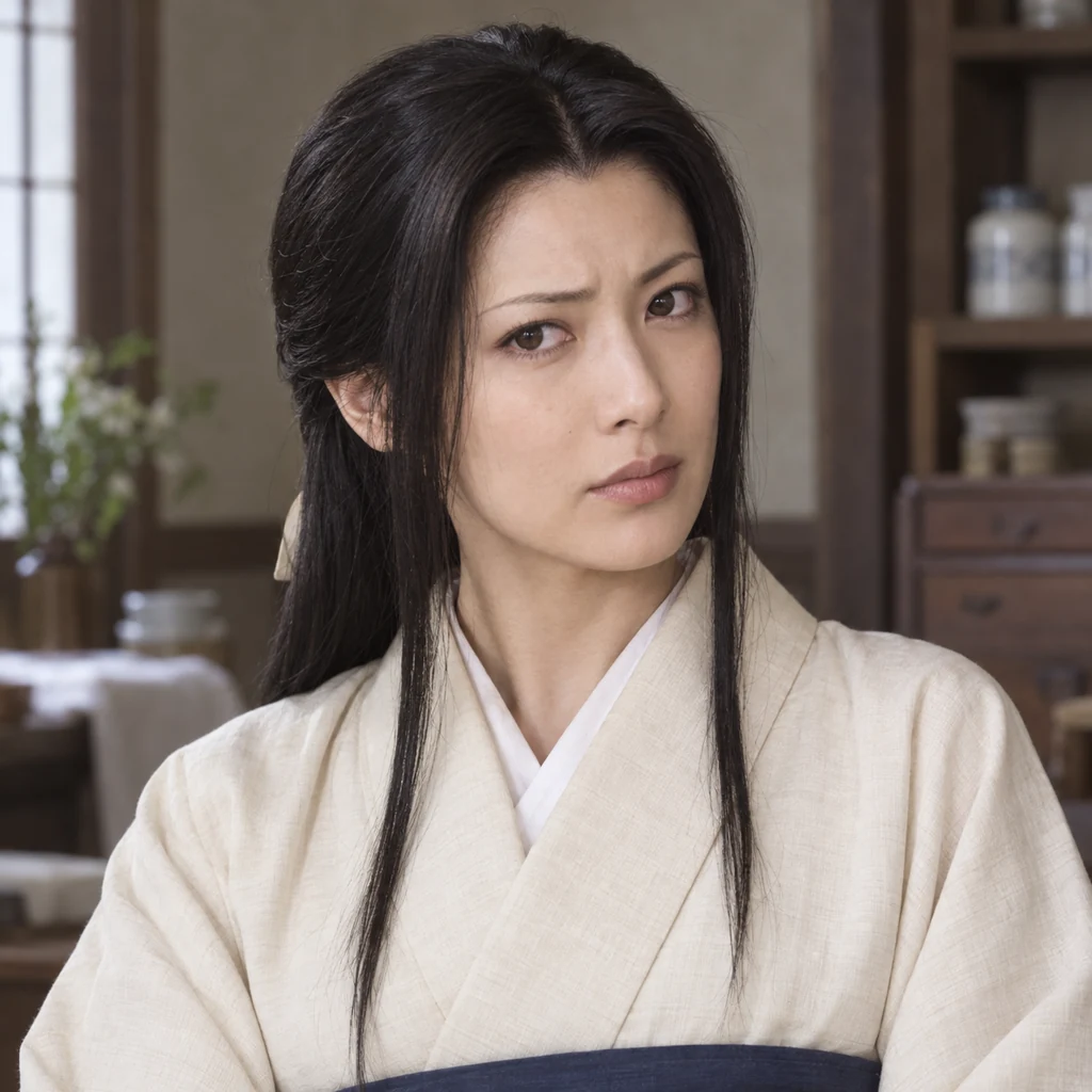 Megumi Takani live-action AI portrait