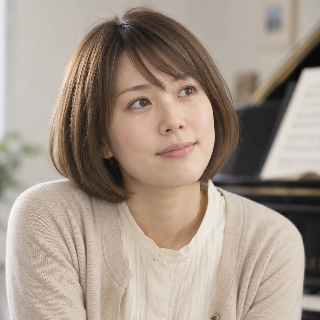 Megumi Noda live-action AI portrait