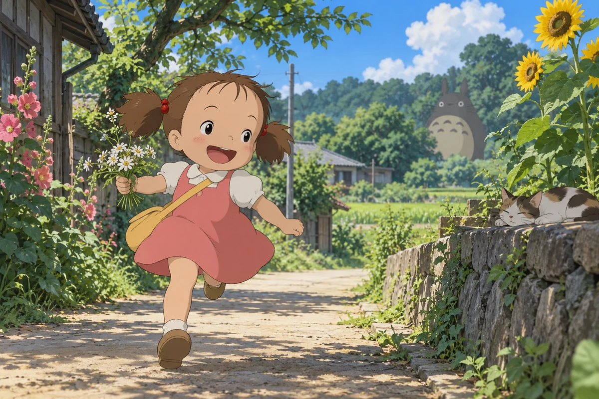 Mei Kusakabe AI 插画