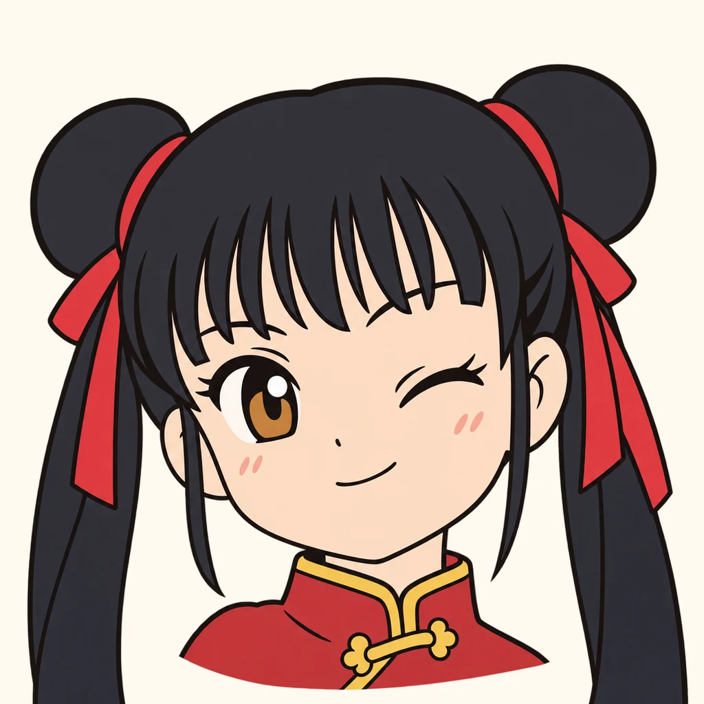 李莓铃 AI 辅助角色插画