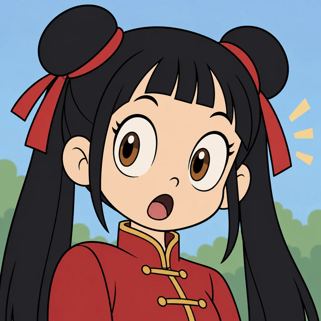 李莓铃 AI 辅助角色插画