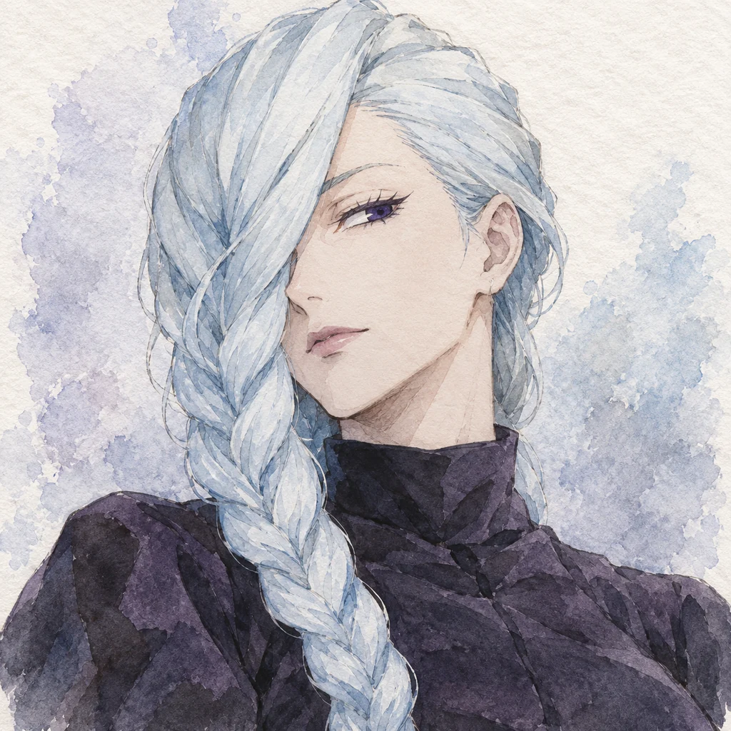 Mei Mei AI 辅助角色插画