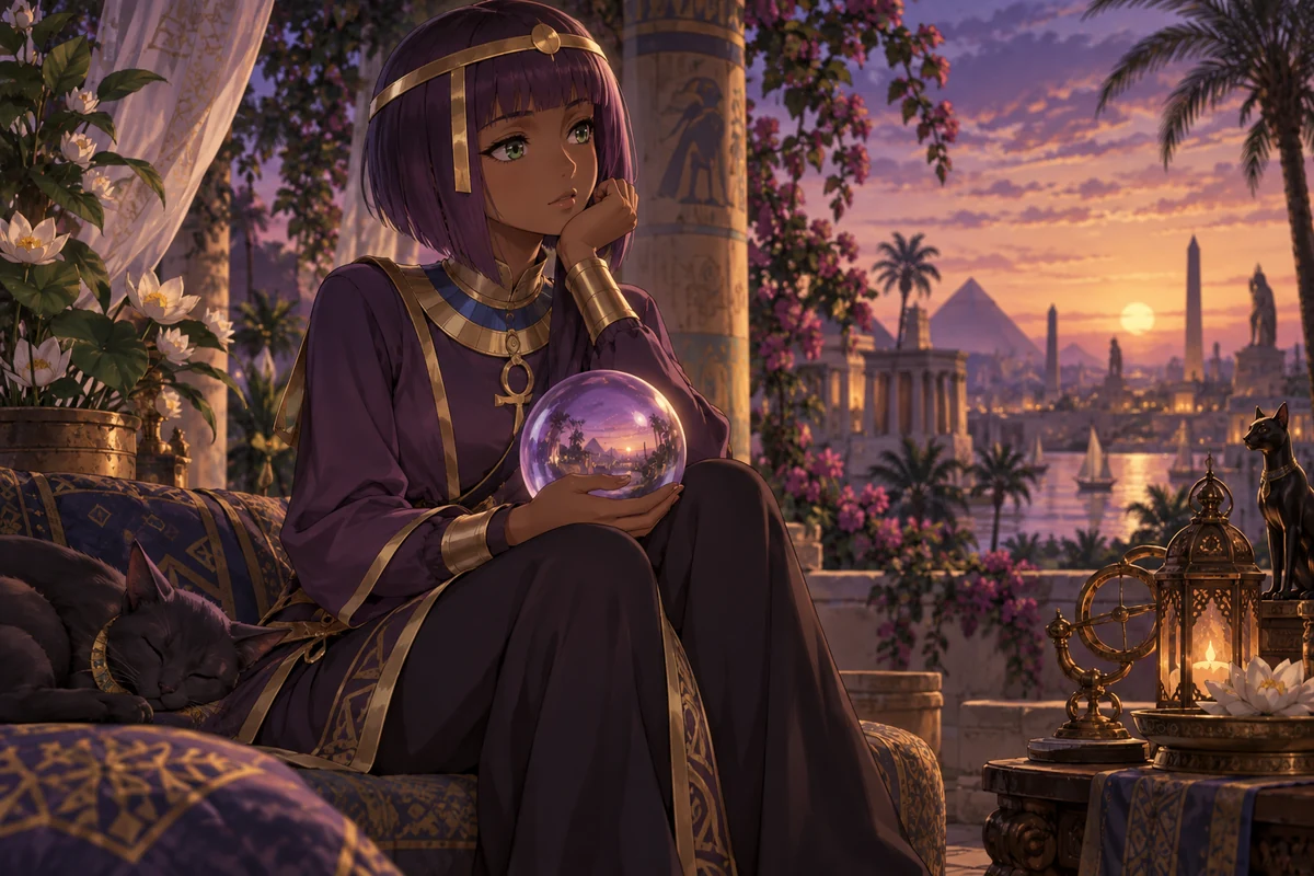 Menat AI 插画