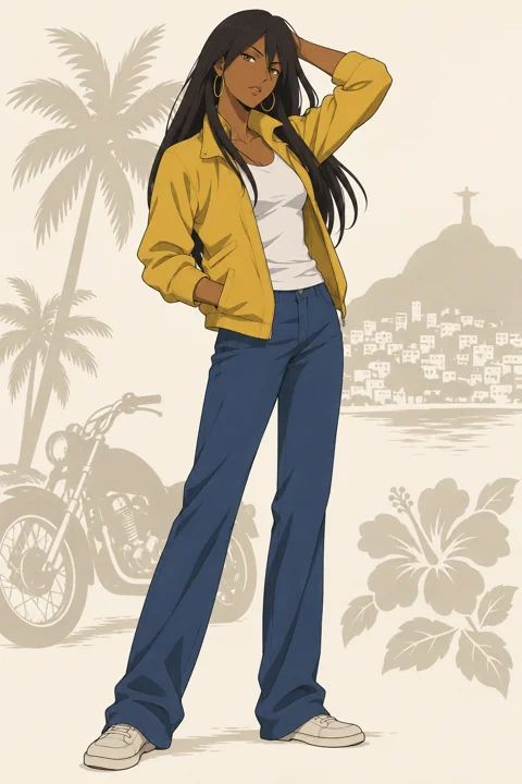 Michiko Malandro角色示意插画