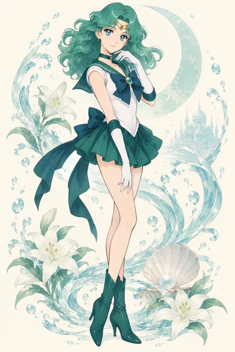 Michiru Kaioh角色示意插画