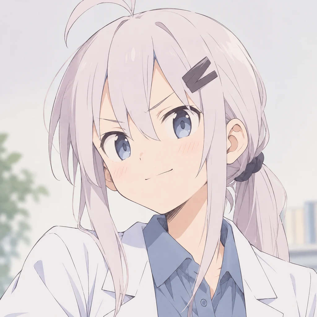Mihari Oyama AI 辅助角色插画