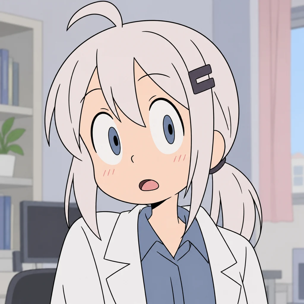 Mihari Oyama AI 辅助角色插画