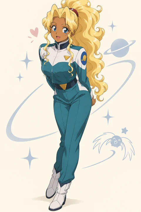 美星角色示意插画