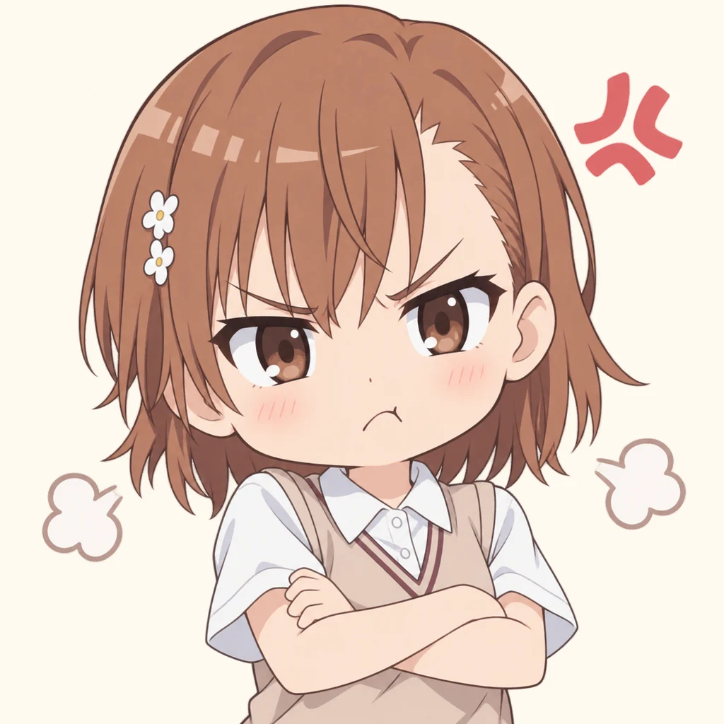 Mikoto Misaka 表情包 2