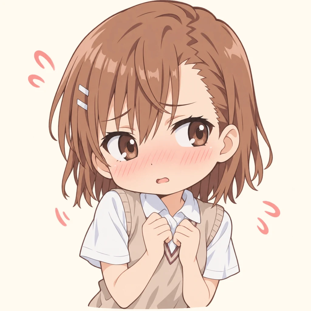 Mikoto Misaka 表情包 6