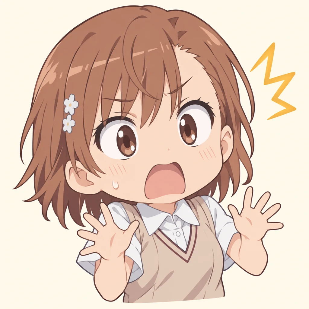 Mikoto Misaka 表情包 5