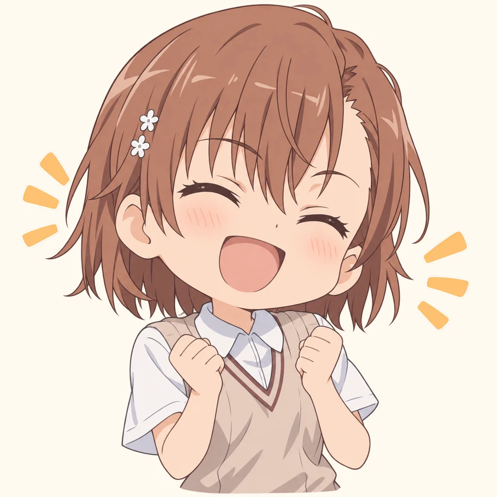 Mikoto Misaka 表情包 4