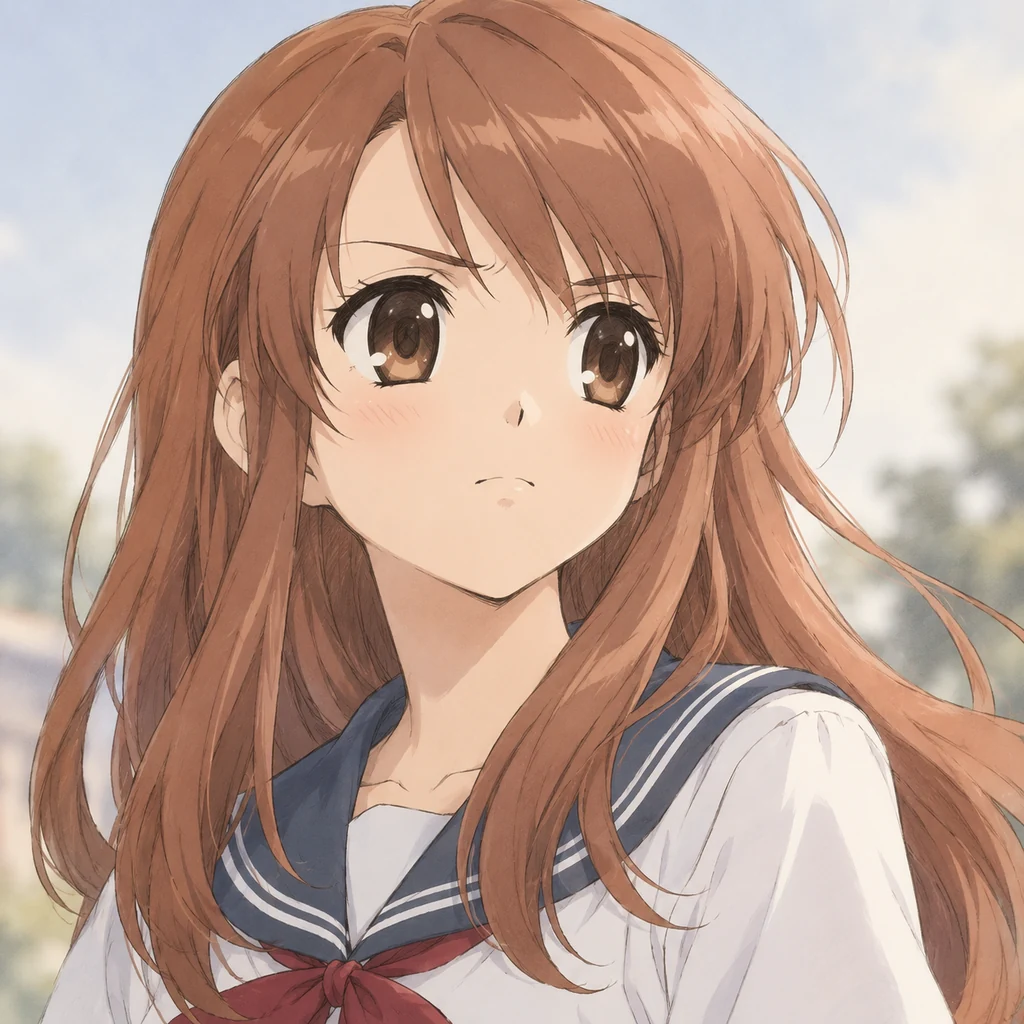 朝比奈みくる AI 辅助角色插画
