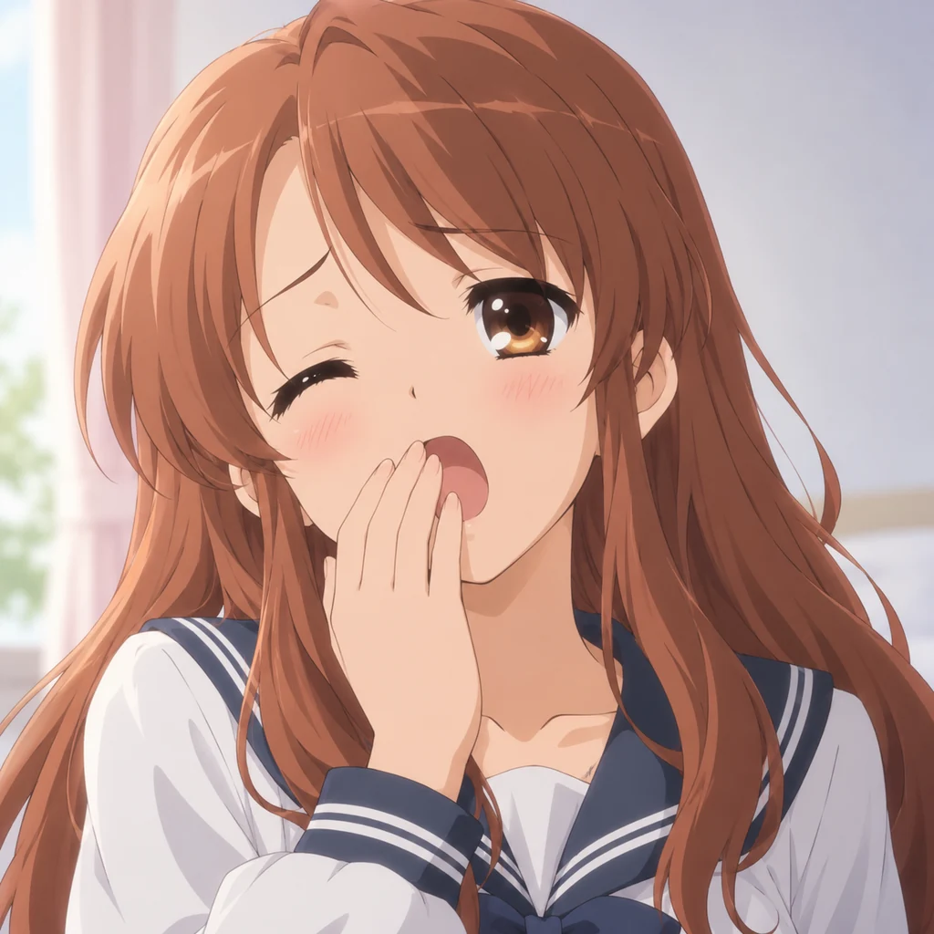 朝比奈みくる AI 辅助角色插画